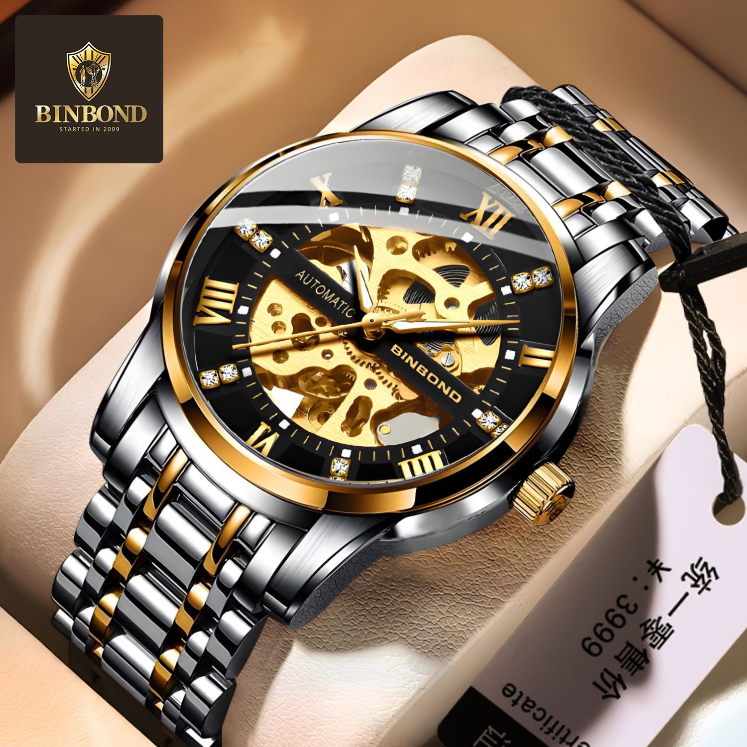 Men'S Accessories Luxury Brands - Relojes mecánicos automáticos Bindond para hombre,