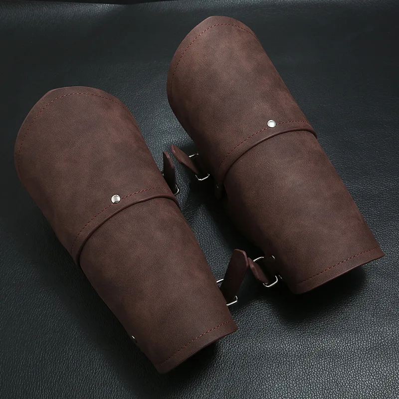 Medieval Men'S Accessories - Guantes de armadura Medieval, brazaletes anchos,