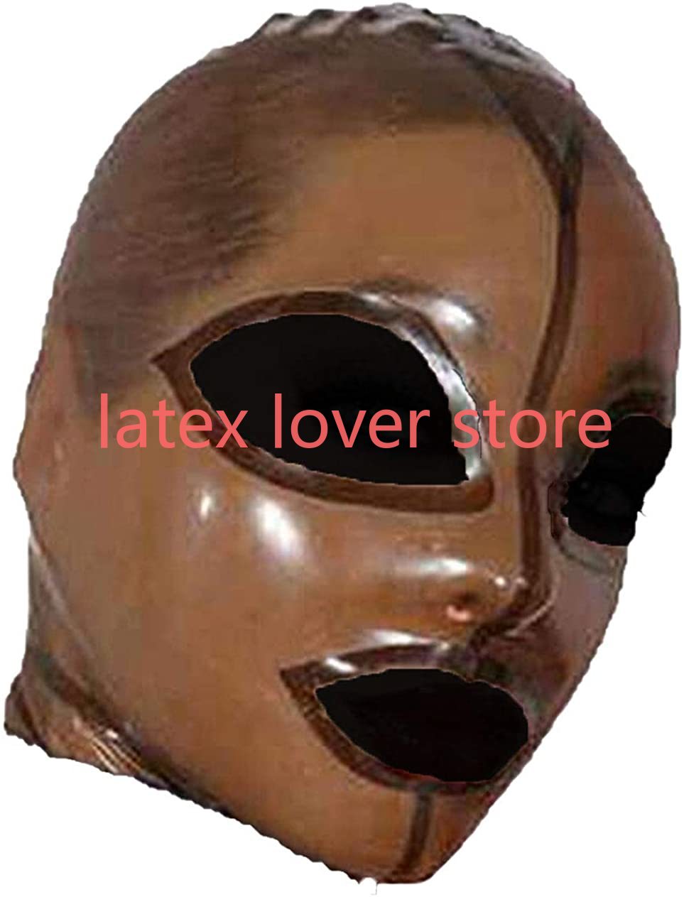 Men Accessories To Wear - Máscara de látex transparente, capucha unisex