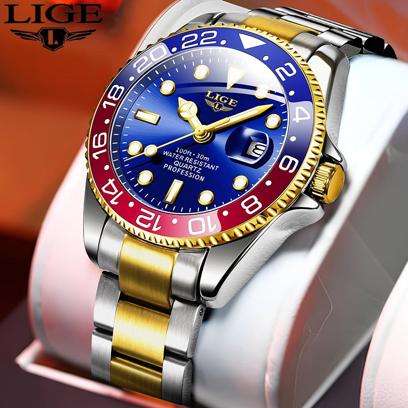 Men'S Accessories Luxury Brands - LIGE 2025 nuevo reloj para hombre