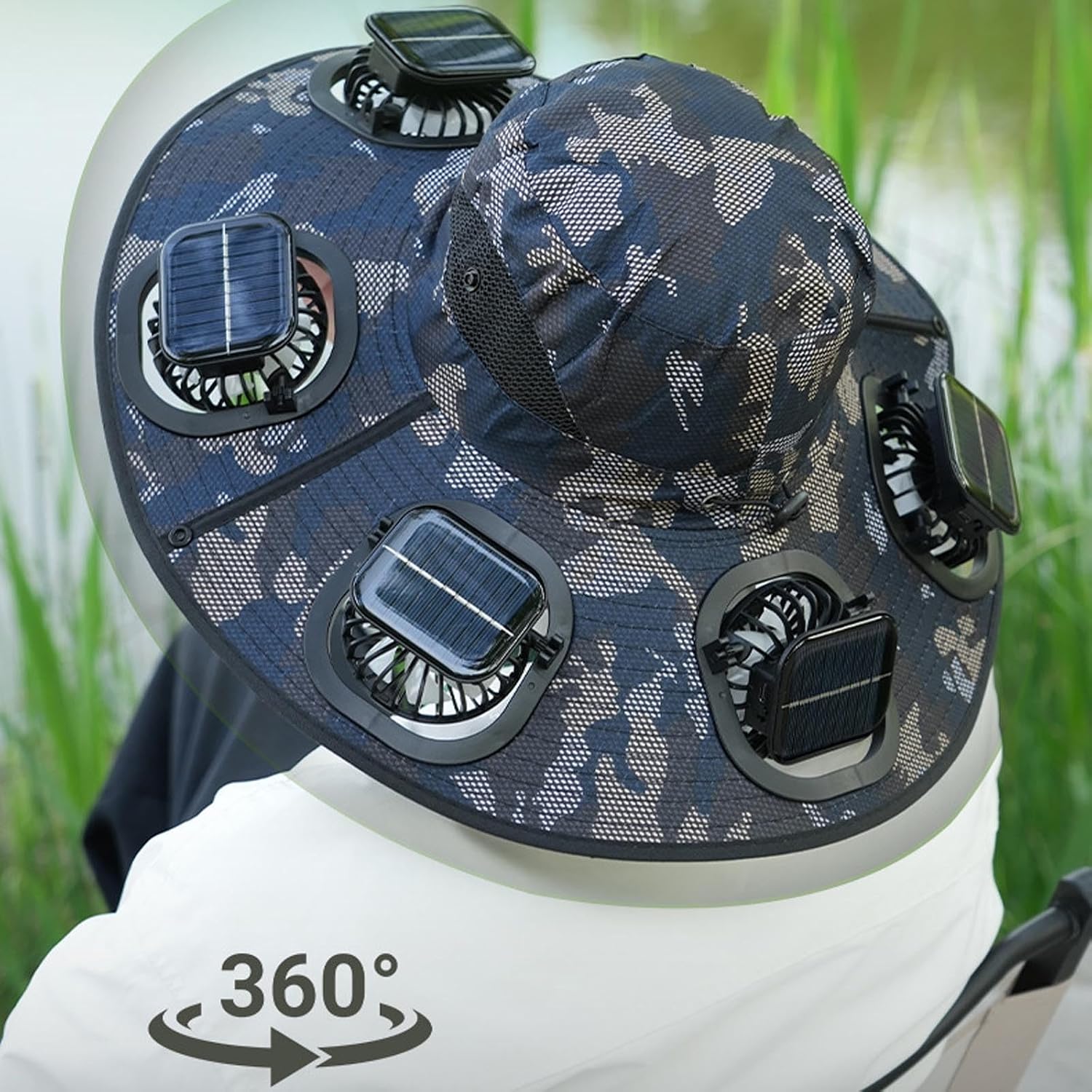 Gorra Visera con 6 Ventiladore - Men Accessories H&M reseña y precio