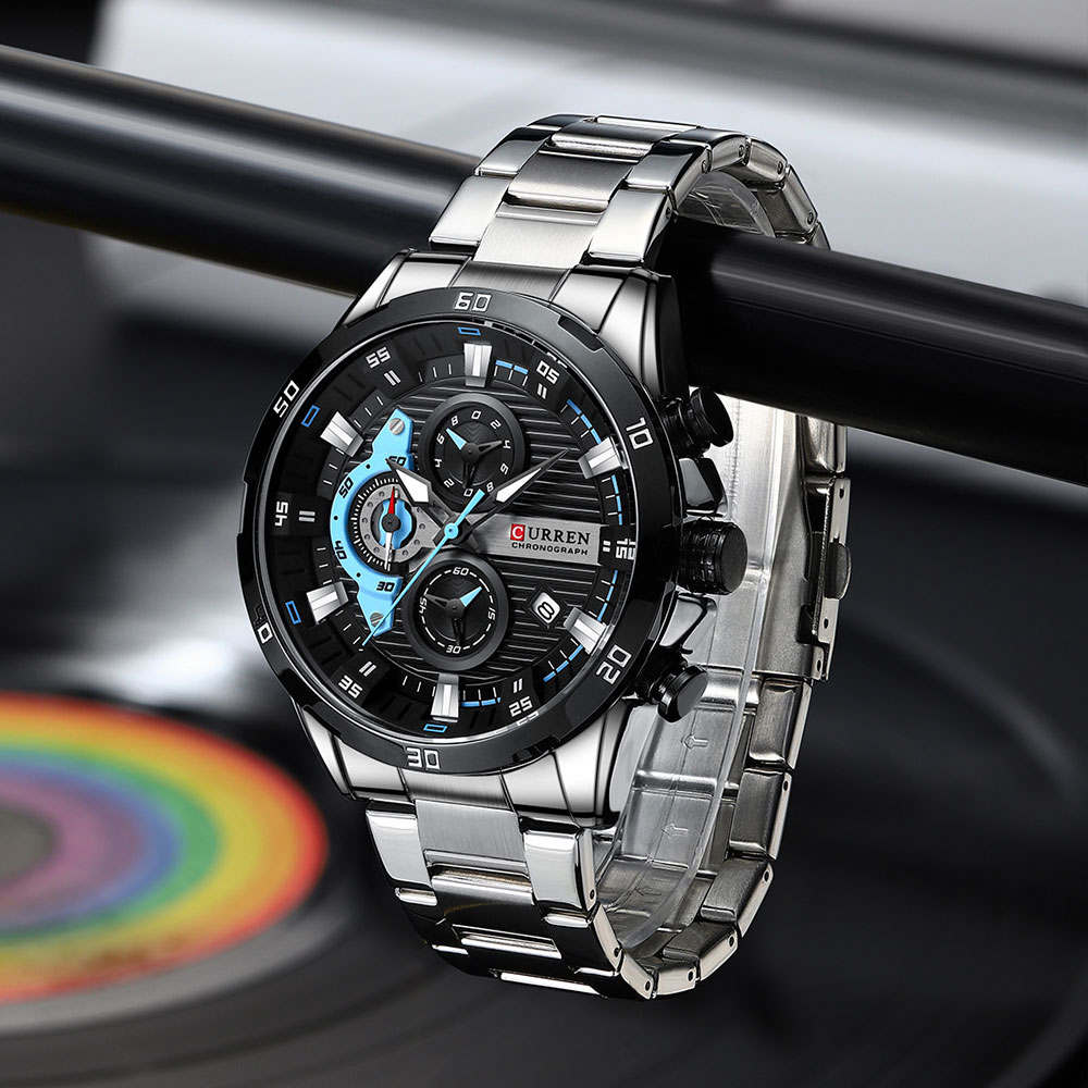 CURREN-Reloj de pulsera para h - Men'S Accessories Luxury Brands reseña y precio