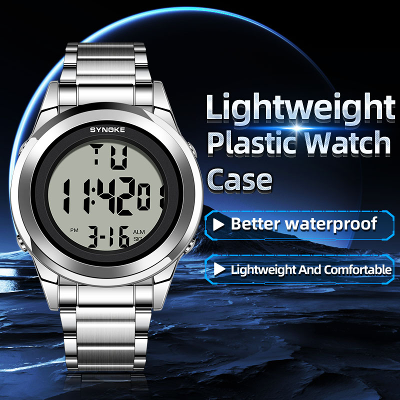 SYNOKE-Reloj de pulsera Digita - Men'S Accessories Luxury Brands reseña y precio