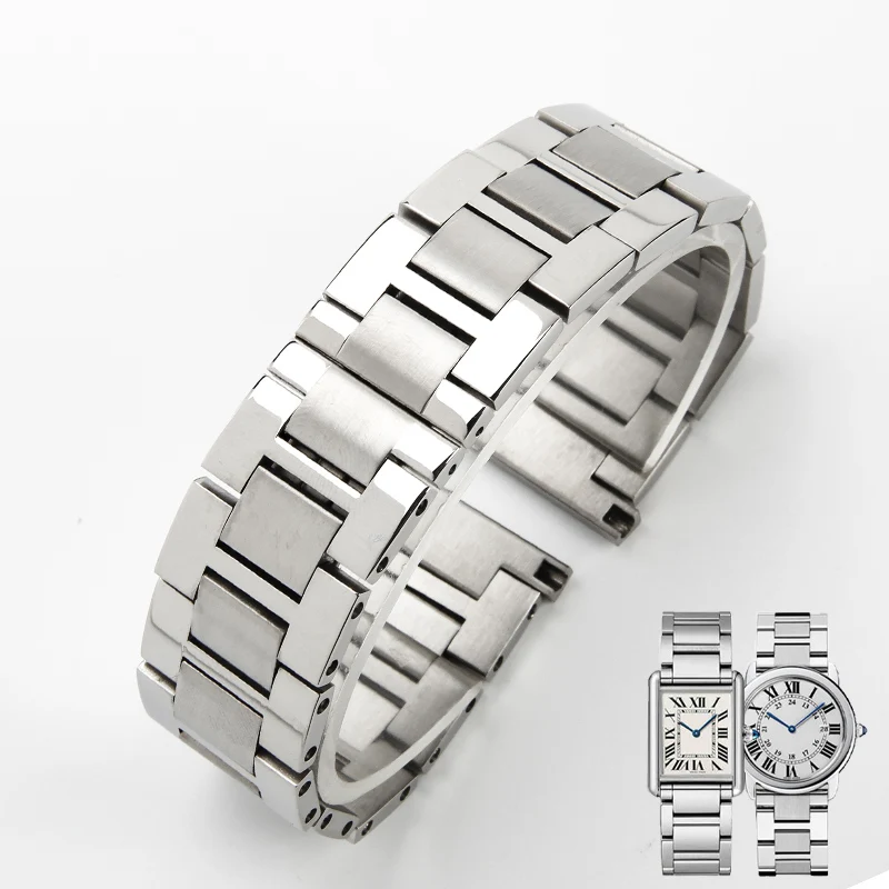 Correa de reloj de acero inoxi - Men'S Accessories London reseña y precio