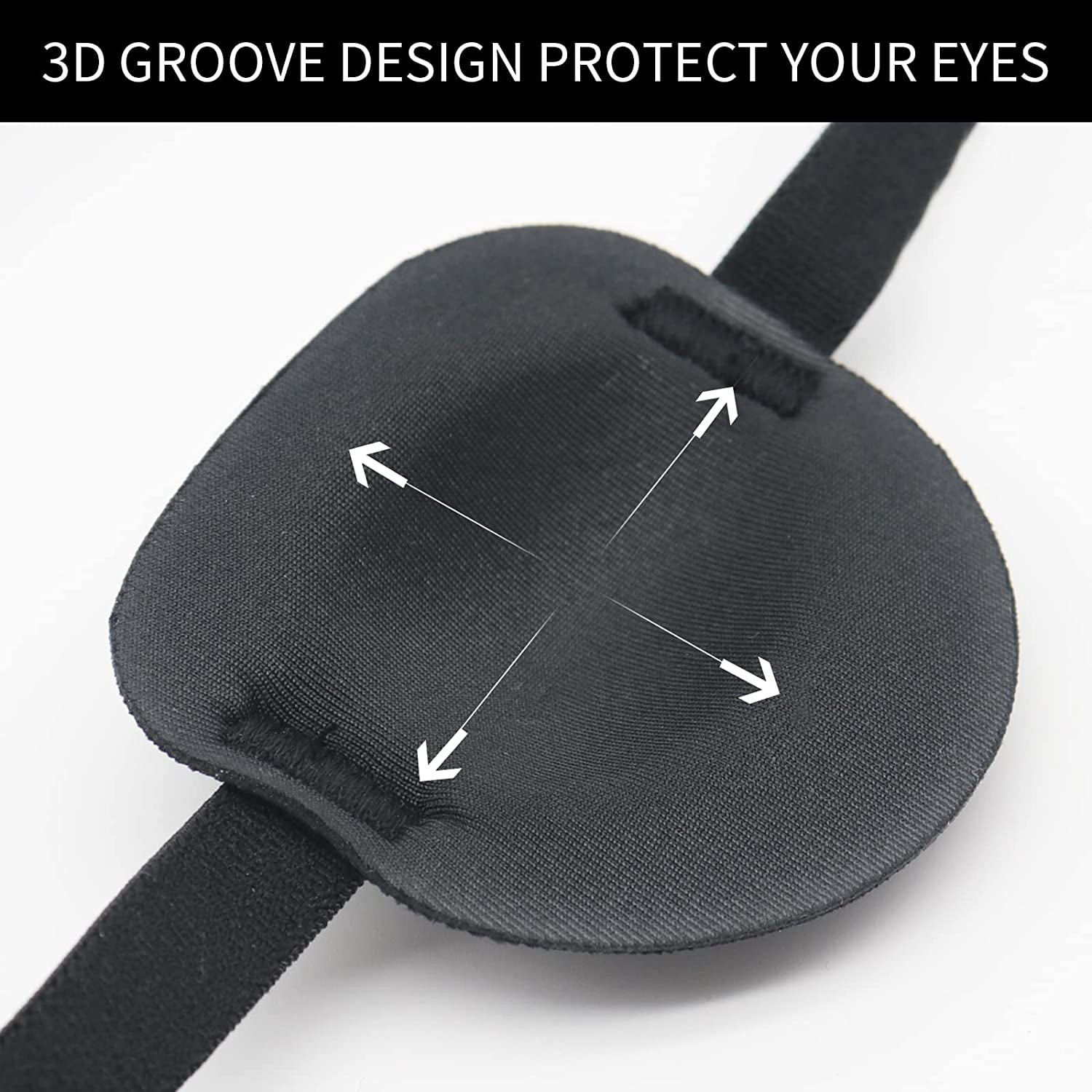 Parche Ocular Ajustable Negro  - Men'S Mens Accessories reseña y precio