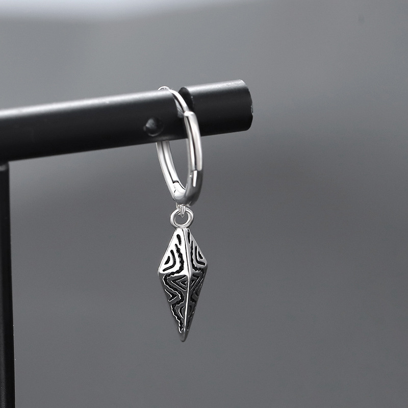 Pendientes de plata de ley 925 - Men'S Accessories Drop Shipping reseña y precio