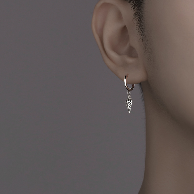 Pendientes de plata de ley 925 - Men'S Accessories Drop Shipping reseña y precio