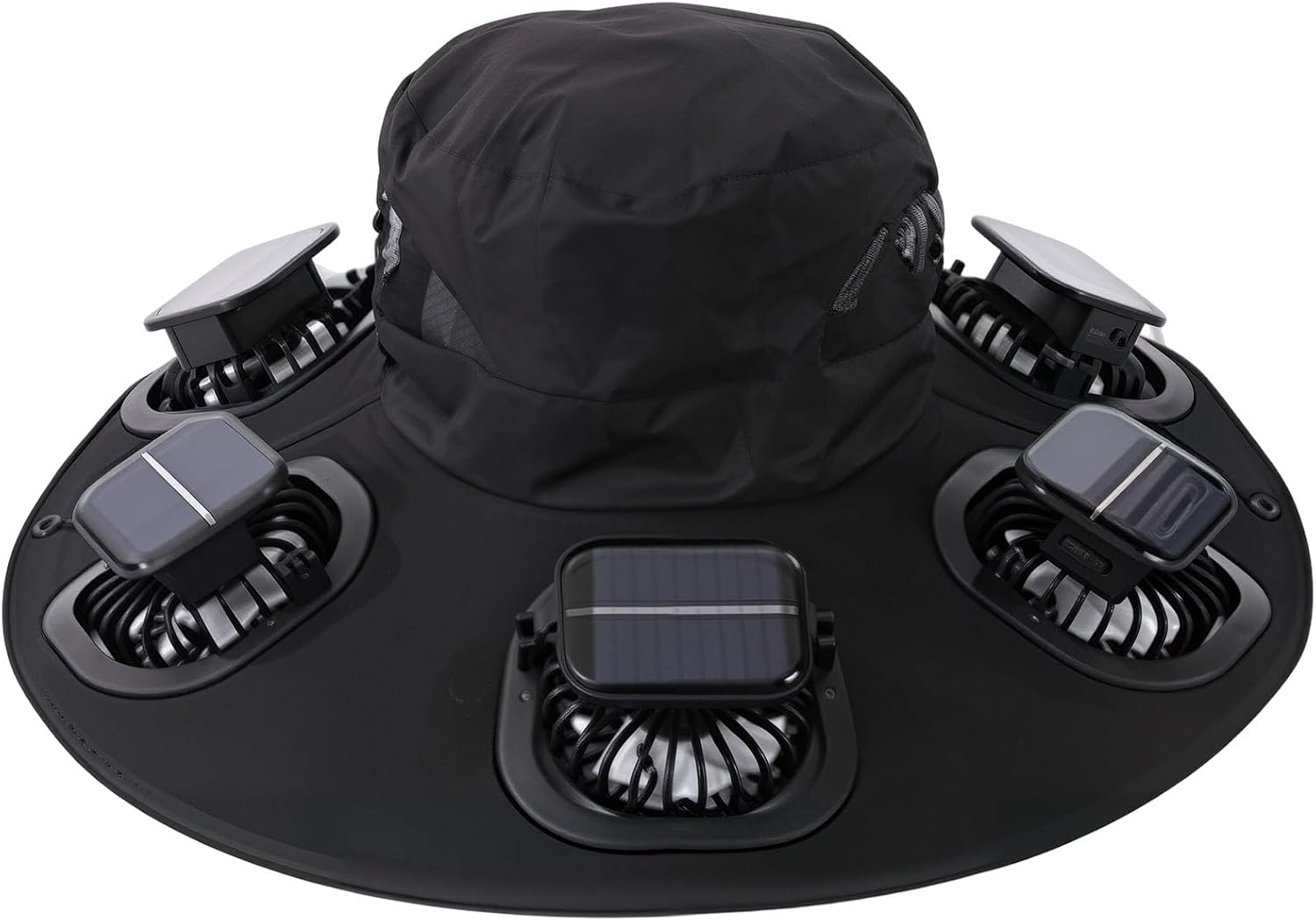 Sombrero con ventilador solar  - Men Accessories H&M reseña y precio