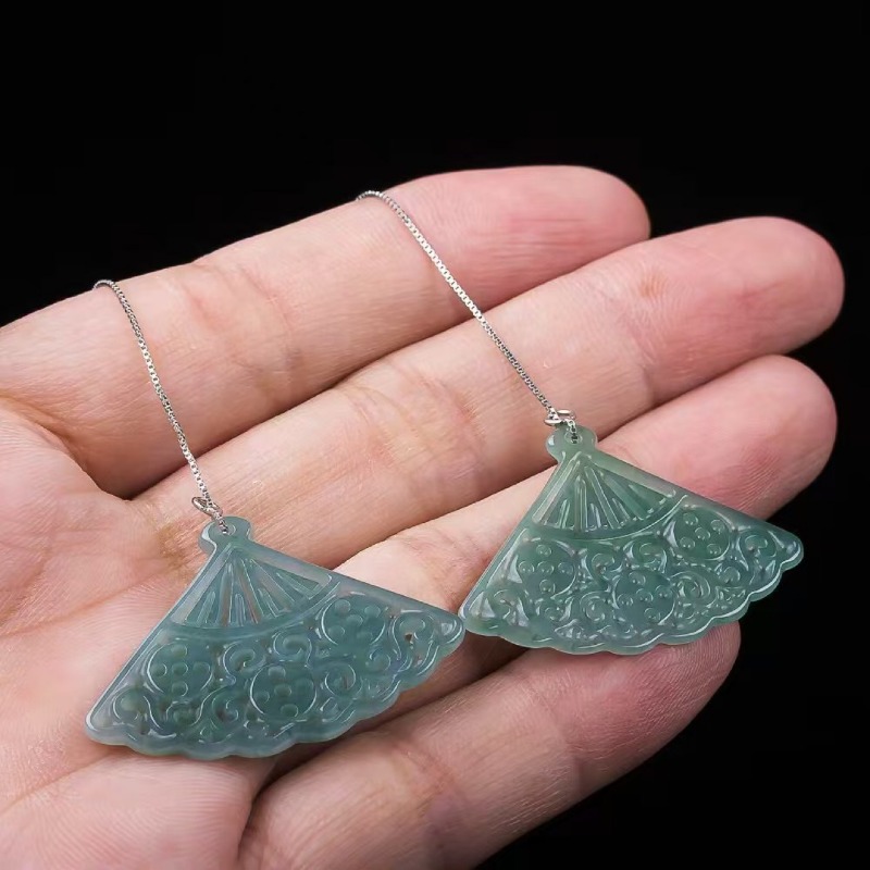 Pendientes DIY de Jade Esmeral - Men'S Accessories Drop Shipping reseña y precio