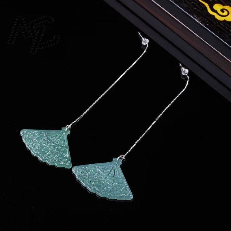 Pendientes DIY de Jade Esmeral - Men'S Accessories Drop Shipping reseña y precio