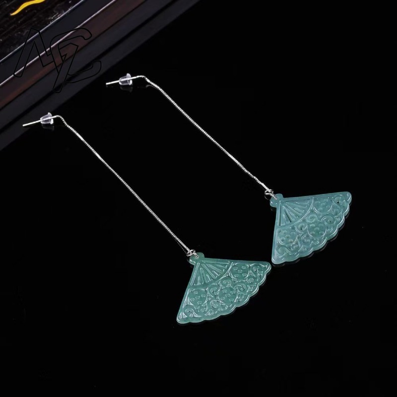 Pendientes DIY de Jade Esmeral - Men'S Accessories Drop Shipping reseña y precio