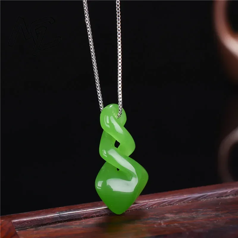 Colgante de Color verde de Jad - Men'S Accessories Drop Shipping reseña y precio