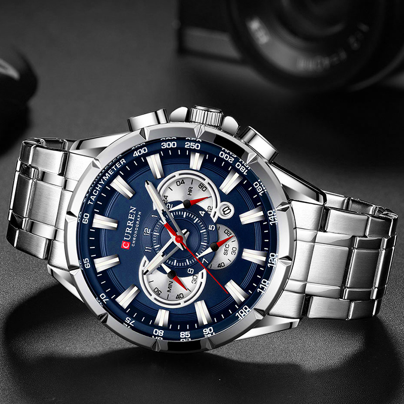 Reloj de pulsera CURREN para h - Men'S Accessories Luxury Brands reseña y precio