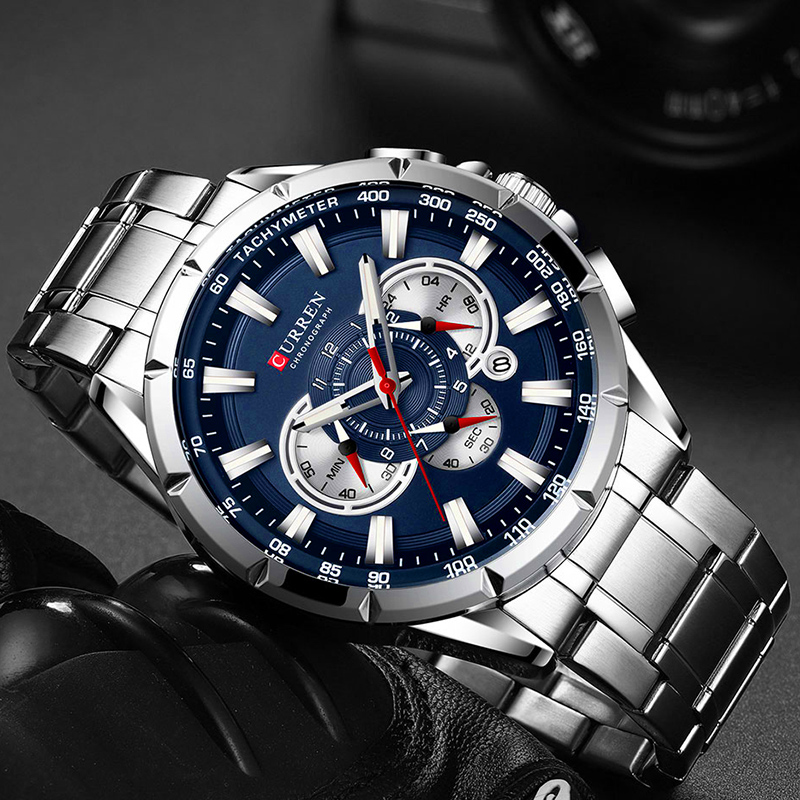 Reloj de pulsera CURREN para h - Men'S Accessories Luxury Brands reseña y precio