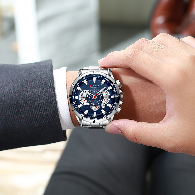 Reloj de pulsera CURREN para h - Men'S Accessories Luxury Brands reseña y precio