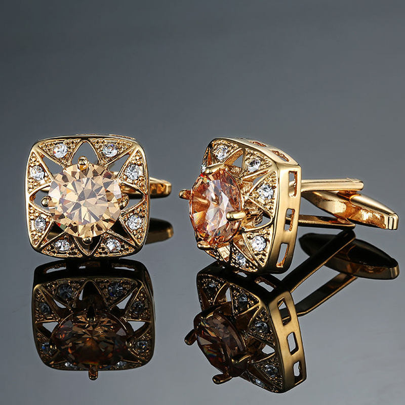Gemelos de circón de cristal d - Men'S Accessories Drop Shipping reseña y precio