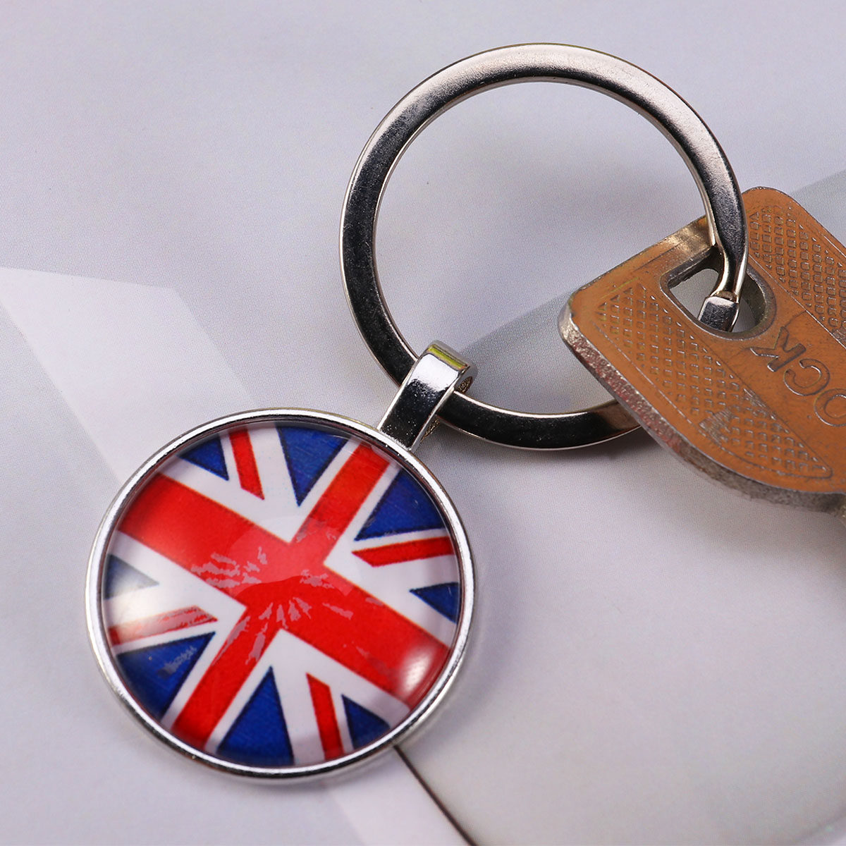 Llavero con Bandera, Anillos p - Men'S Accessories London reseña y precio