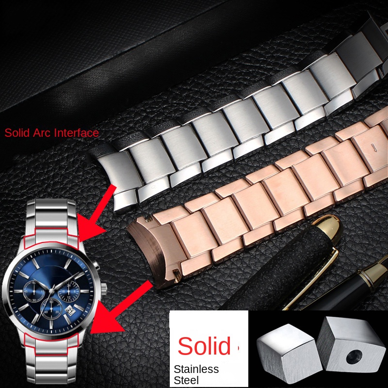 Pulsera de 22mm para Armani AR - Men'S Accessories Armani reseña y precio