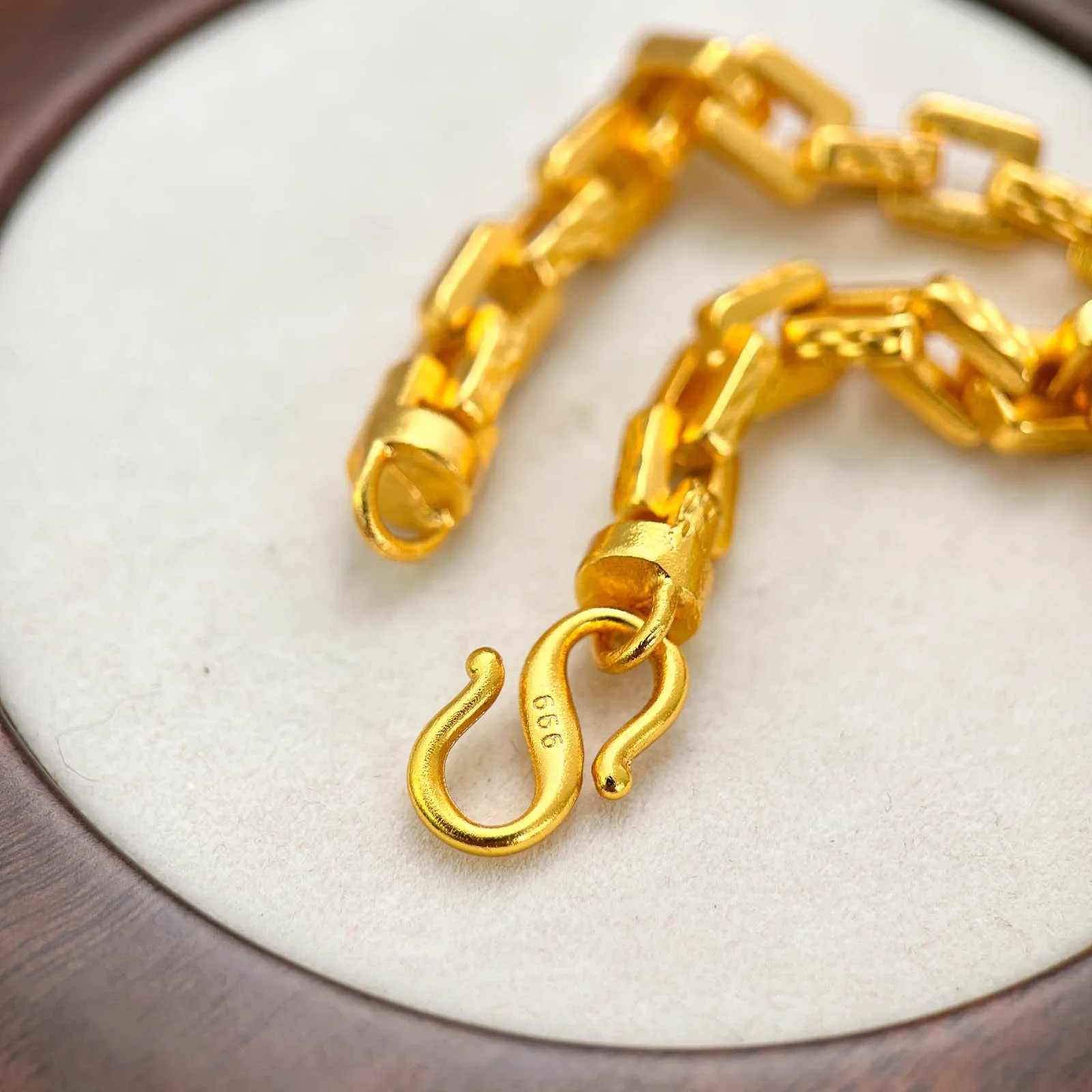 VivoGold Pulsera de oro real d - Men'S Accessories Luxury Brands reseña y precio
