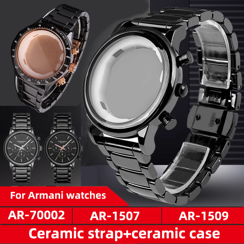Correa de Cerámica Negra para  - Men'S Accessories Armani reseña y precio
