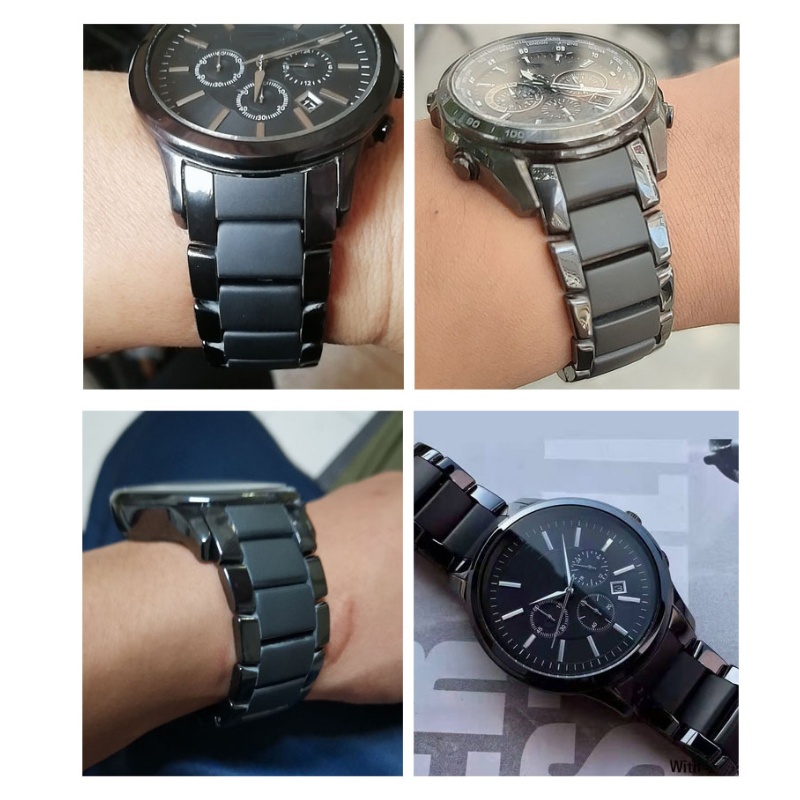 Correa de reloj de cerámica pa - Men'S Accessories Armani reseña y precio