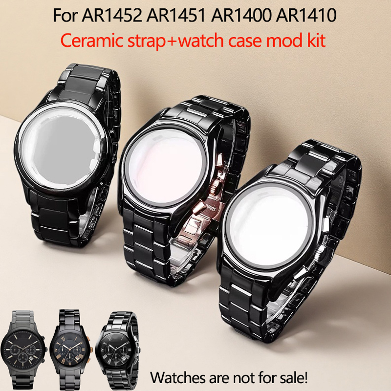 Correa de cerámica de 22mm/24m - Men'S Accessories Armani reseña y precio