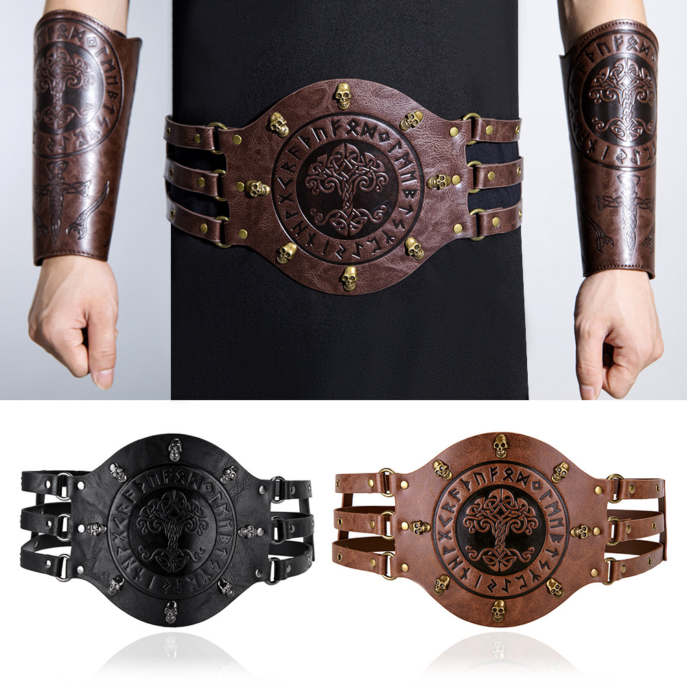 Cinturón ancho medieval, disfr - Medieval Men'S Accessories reseña y precio
