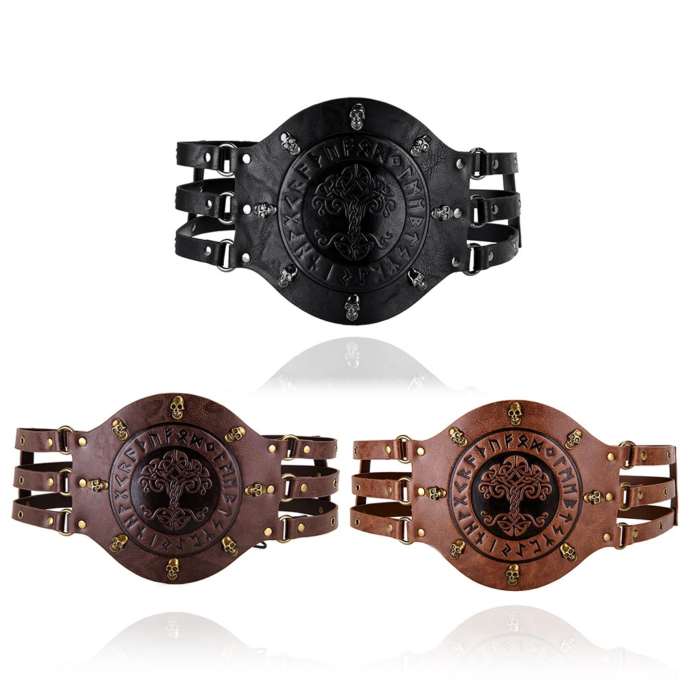 Cinturón ancho medieval, disfr - Medieval Men'S Accessories reseña y precio