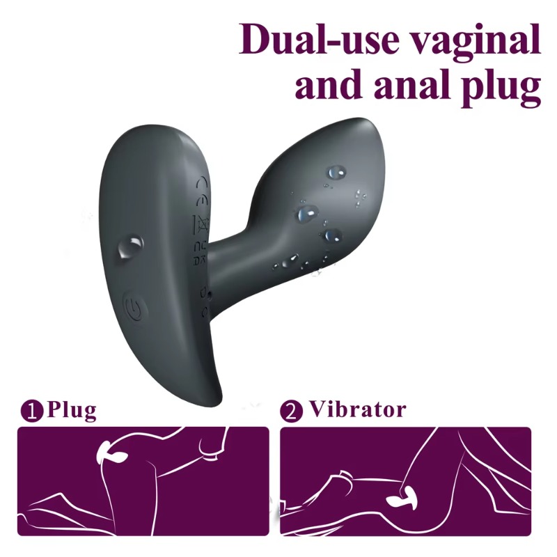 Vibrador Anal con Control remo - Men'S Vegan Accessories reseña y precio