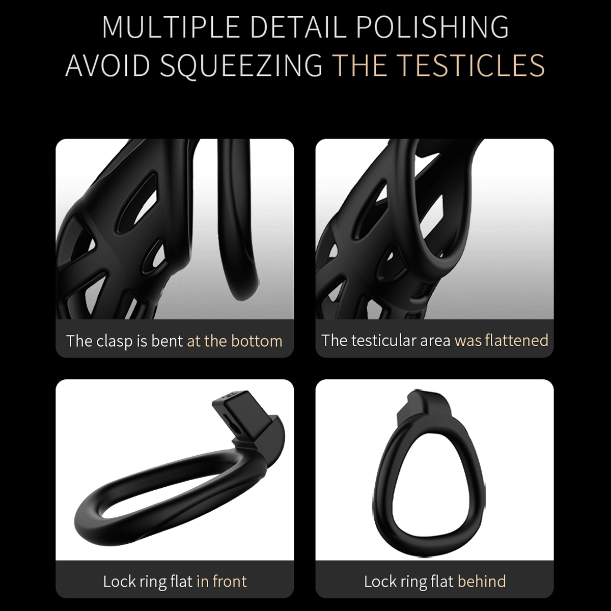 Jaula de castidad masculina, c - Men'S Mens Accessories reseña y precio