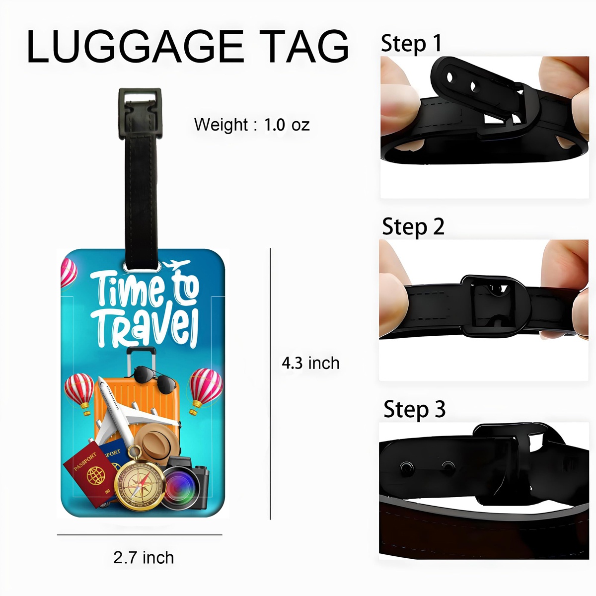 Etiqueta de Equipaje Estilo Vi - Men'S Accessories Holder reseña y precio