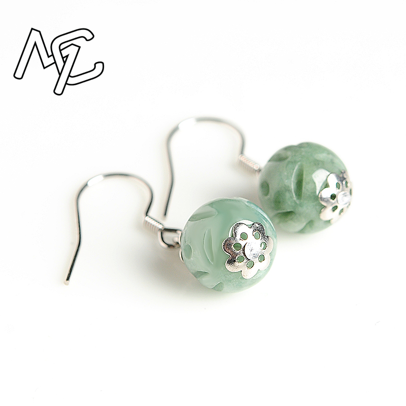 Esmeralda Natural cuentas huec - Men'S Accessories Drop Shipping reseña y precio