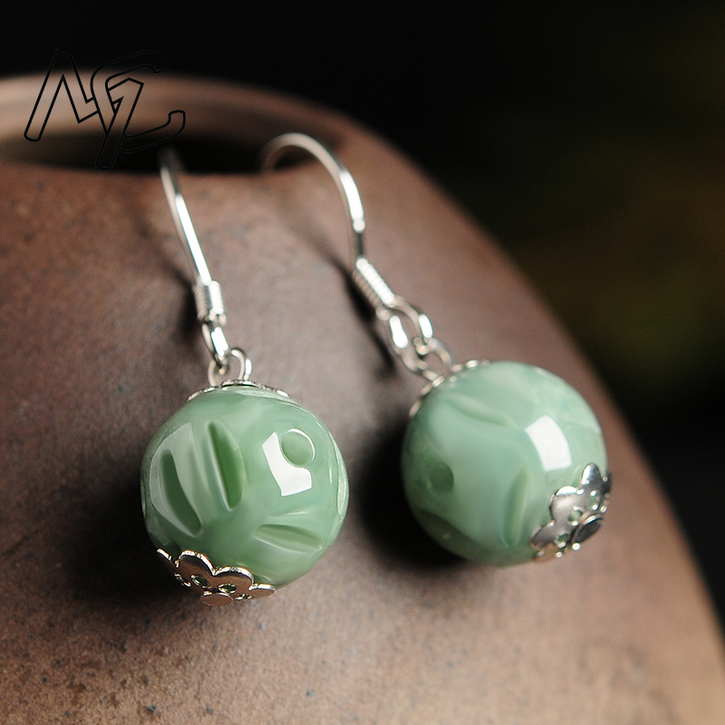 Esmeralda Natural cuentas huec - Men'S Accessories Drop Shipping reseña y precio
