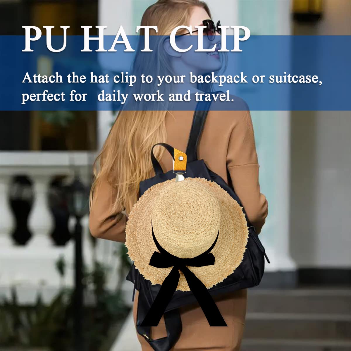 Clip para Sombrero de Cuero PU - Men'S Accessories Holder reseña y precio