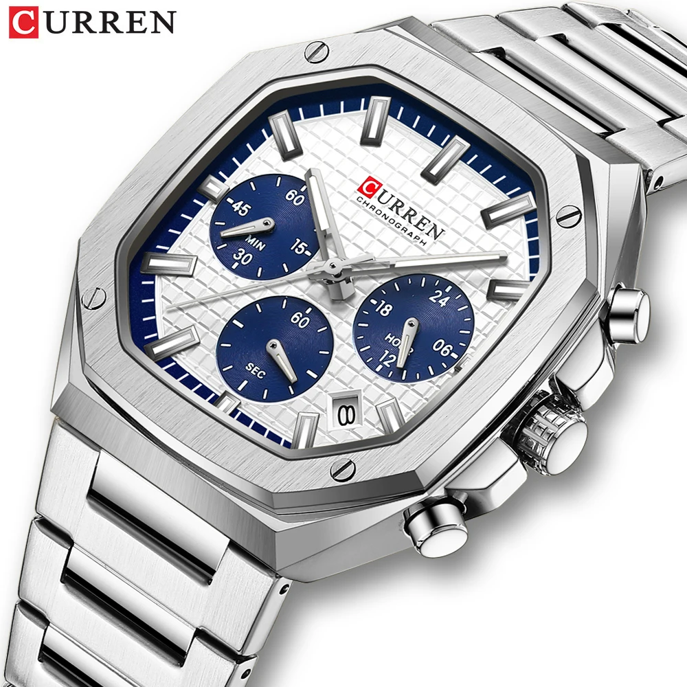 CURREN – reloj curren para hom - Men'S Accessories Luxury Brands reseña y precio