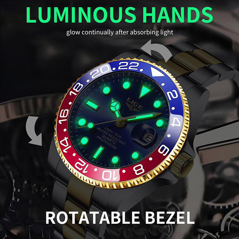LIGE 2025 nuevo reloj para hom - Men'S Accessories Luxury Brands reseña y precio